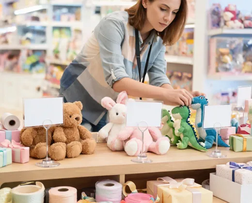 Retail plush merchandising planner