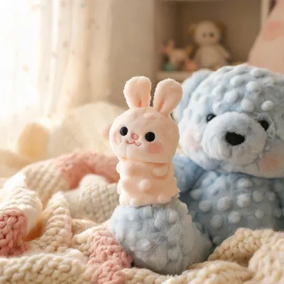 cute animal finger puppet