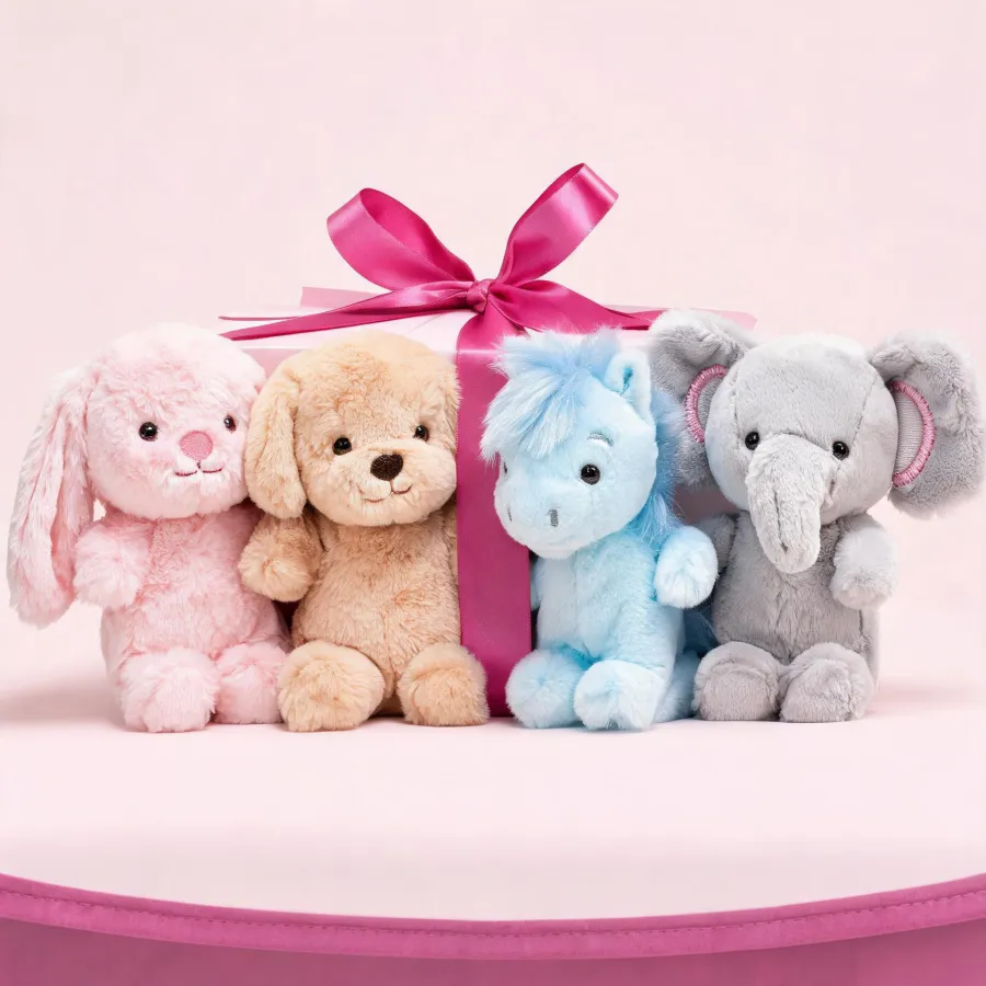 Featured Aurora World plush toy assortment
