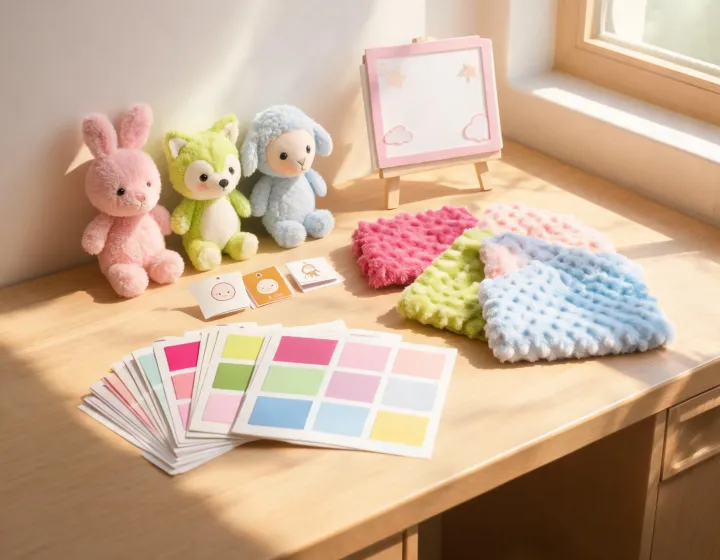 Plush toy retail planning table